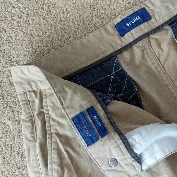 Spoke brand size 30 chinos khaki pants - Picture 6 of 14